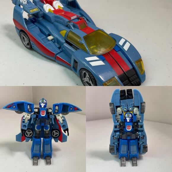 Transformers Blurr 6” Action Figure 2002 Hasbro Cybertron Deluxe Class Speed - Picture 1 of 9